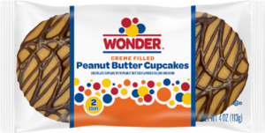 Wonder Peanut Butter Chocolate Cupcakes 4oz 6ct